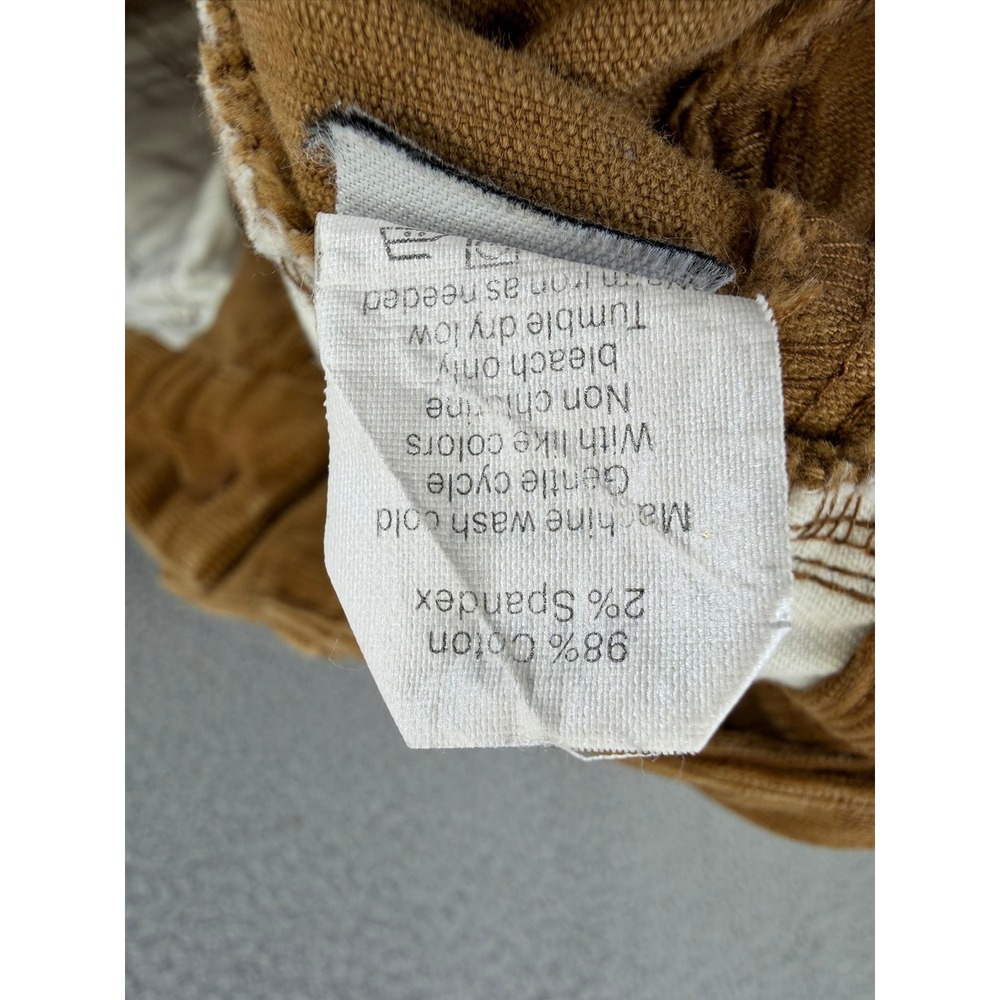 J.Crew Women's Corduroy Pants Bootcut 5-Pocket Size 27 S Camel Brown Stretch - Picture 12 of 13